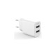 Сетевое зарядное устройство XO L109 2xUSB-A (12W · 2.4A) (White)
