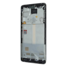 Дисплей для Samsung A525 Galaxy A52 (2021) з тачскріном в рамці (Black) (OLED Big size) (FLYCDI)