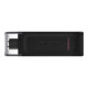 Флешка Kingston DT 70 128GB USB 3.2 Type-C (Black)