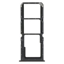 Держатель SIM-карты и карты памяти для Oppo A53 (2020) (2×SIM, карта памяти) (Black)