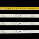 Прямая подсветка для телевизора Bravis 32″ TK100K4000000 (3 планки по 605 мм, 8 LED, линза 15,5 мм, 3 В)