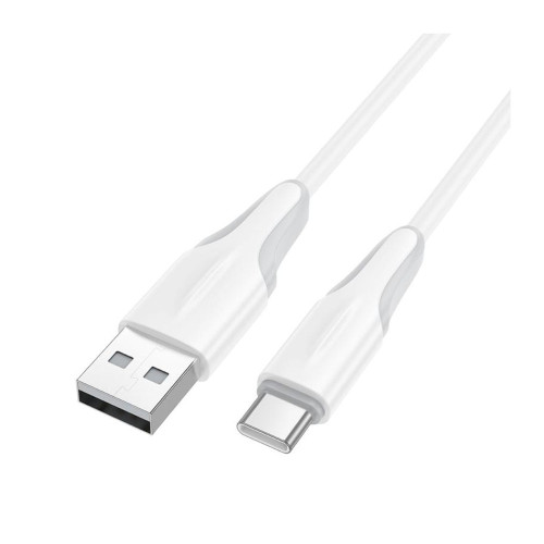 Кабель Borofone BX119 USB-A – Type-C (1 м · 15W · 3A) (White)