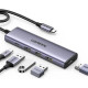 USB-хаб UGREEN CM511 Type-C (HDMI · 3xUSB 3.0 · PD) (Dark Gray)