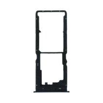 Держатель SIM-карты и карты памяти для Vivo Y11s (версия на 2×SIM) (Black)
