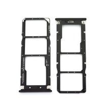 Держатель SIM-карты для Xiaomi Mi A2 Lite (версия на 2×SIM) (Black)