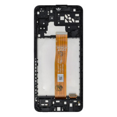 Дисплей для Samsung A047 Galaxy A04s (2022) з тачскріном в рамці (Black)