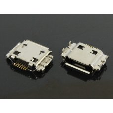 Разъем зарядки для Samsung S7550 Blue Earth 7 pin (4 креплений) (контакты посередине) (Micro USB) без шлейфа