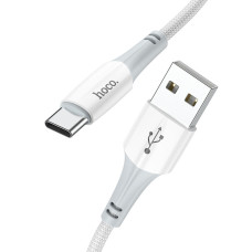 Кабель Hoco X70 USB-A – Type-C (1 м · 15W · 3A) (White)