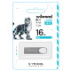 Флешка Wibrand Irbis 16GB USB 2.0 (Silver)