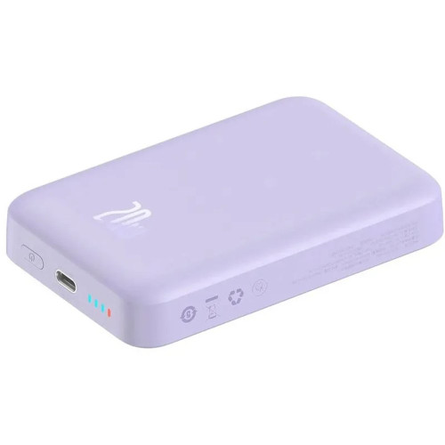Повербанк Baseus Magnetic Mini Air 20W (10000 mAh) (Purple)