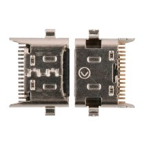 Роз'єм зарядки для Nokia G10 16 pin (4 кріплень) (контакти посередині) (Type-C)