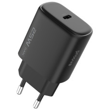 Сетевое зарядное устройство Proove Silicone Power 2 USB-C (25W · 3A) (Black)