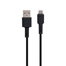 Кабель Borofone BX31 Silicone USB-A – Micro-USB (1 м · 12W · 2.4A) (Black)