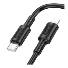 Кабель Borofone BX111 Type-C – Lightning (1 м · 27W · 3A) (Black)