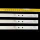 Прямая подсветка для телевизора LG 32″ DRT3.0 32A/B (A+B, 3 планки по 590 мм, 6 LED, линза 17 мм, 6 В)