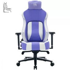 Ігрове крісло Proove Gaming Geek (White/Purple)