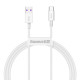 Кабель Baseus Superior Series Fast Charging USB-A – Type-C (1 м · 66W · 6A) (CATYS-02) (White)