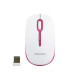 Мишка бездротова MeeTion MT-R547 (1600 DPI) (White/Red)
