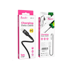 Кабель Avantis AC46i USB-A – Lightning (1 м · 10W · 2A) (Black)