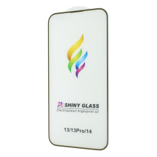 Защитное стекло Color Frame для Apple iPhone 16e (Full Glue) (Gold)