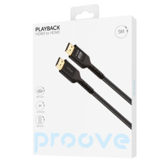 Кабель Proove PlayBack HDMI – HDMI (5 м) (Black)