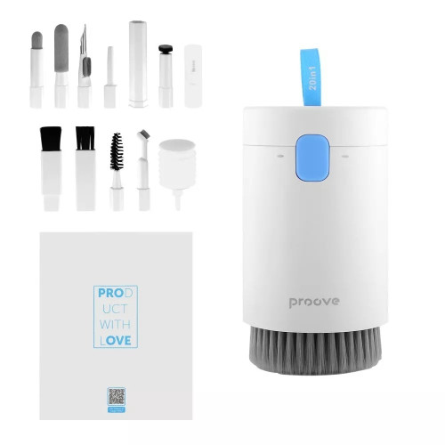 Набір для чищення Proove Mr. Cleaner 20 в 1 (White)