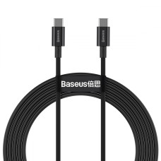 Кабель Baseus Superior Series Fast Charging Type-C – Type-C (2 м · 100W · 5A) (Black)