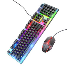 Комплект клавіатура+мишка Hoco GM18 (Black)