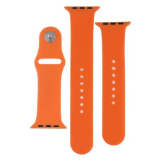 Ремешок для Apple Watch 42/44/45/49 мм Band Silicone, 2 шт (Apricot)