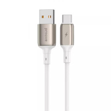 Кабель Proove Flex Metal USB-A – Type-C (1 м · 12W · 2.4A) (White)