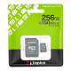 Карта пам'яті Kingston MicroSDXC Canvas Select Plus 256Gb (sd adapter)