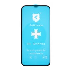 Захисна плівка Polycarbone для Apple iPhone 12 (Full Glue) (3D) (Black)