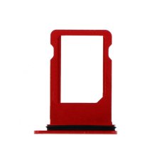 Держатель SIM-карты для Apple iPhone SE (3rd gen) (2022) (версия на 1×SIM) (Red)