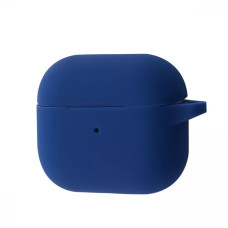 Чохол для AirPods 3 Silicone Case with Carbine (Blue Cobalt)