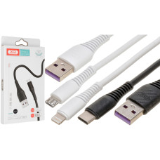 Кабель XO NB157 USB-A – Micro-USB (1 м) (Black)