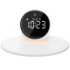 Беспроводное зарядное устройство WIWU Wi-W017 with Night Light+Digital Alarm+Bluetooth Speaker 3в1 (15W) (White)