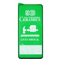 Защитная пленка Ceramic для Xiaomi 12T (Full Glue) (Black)