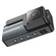 Відеореєстратор Hoco DV12 2K із задньою камерою, Wi-Fi, GPS (Gray)