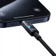 Кабель Baseus Explorer Series Auto Power-Off Type-C – Type-C (2 м · 100W · 5A) (CATS000301) (Black)