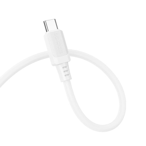 Кабель Borofone BX115 Lotto USB-A – Type-C (1 м · 15W · 3A) (White)