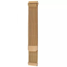 Ремінець універсальний 22 мм Milanese Loop Design для Amazfit, Samsung, Huawei (Gold)