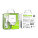 Сетевое зарядное устройство Hoco C76A Pro USB-C (30W · 3A) с кабелем Type-C – Lightning (White)
