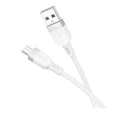 Кабель Hoco X109 USB-A – Micro-USB (1 м · 12W · 2.4A) (White)