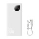 Повербанк Baseus Adaman2 PD 30W (20000 mAh) (White)