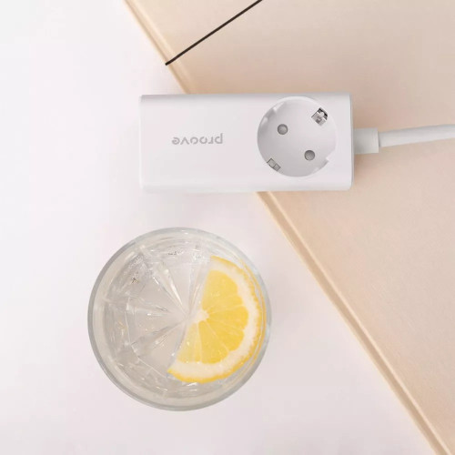 Мережевий фільтр Proove Power Strip PD-02 (65W · USB-A+2xUSB-C) (White)
