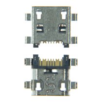 Роз'єм зарядки для Samsung I8262 Galaxy Core Duos 7 pin (6 кріплень) (контакти посередині) (Micro USB) без шлейфа (Original)