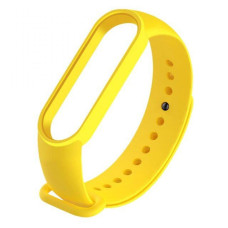 Ремінець для Xiaomi Mi Band 5 Silicone (Yellow)