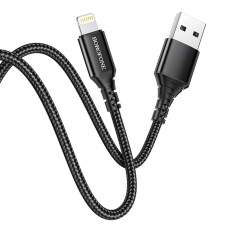 Кабель Borofone BX54 USB-A – Lightning (1 м · 12W · 2.4A) (Black)