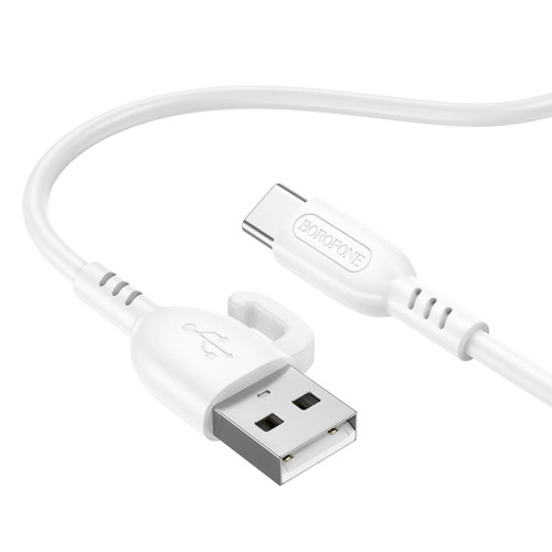 Кабель Borofone BX91 USB-A – Type-C (1 м · 15W · 3A) (White)