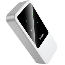Роутер 4G Hoco HI42 с SIM-картой (Wi-Fi 6 · 150 Мбит/с · аккумулятор) (White)